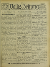 (Österreichische) Volks-Zeitung