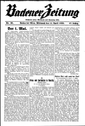 Badener Zeitung