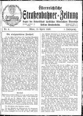 Österreichische Straßenbahner-Zeitung