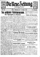 Die neue Zeitung