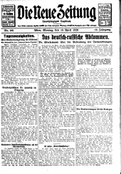 Die neue Zeitung