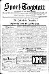 (Wiener) Sporttagblatt