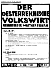 Der österreichische Volkswirt