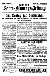 Wiener Sonn- und Montags-Zeitung