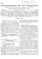 Landesamtsblatt für das Burgenland