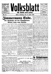 Volksblatt für Stadt und Land