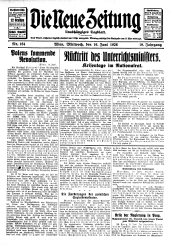 Die neue Zeitung