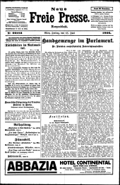 Neue Freie Presse