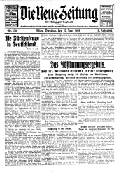 Die neue Zeitung