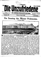 Die Unzufriedene