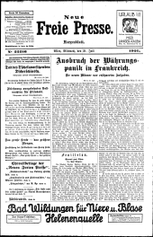 Neue Freie Presse