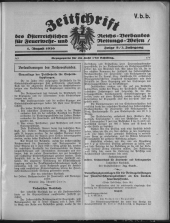 Zeitschrift d. Österr. Reichs-Verbandes f. Feuerwehr- und Rettungswesen