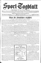 (Wiener) Sporttagblatt