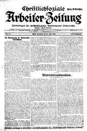 Christlich-soziale Arbeiter-Zeitung