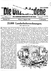 Die Unzufriedene