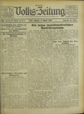 (Österreichische) Volks-Zeitung