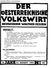 Der österreichische Volkswirt