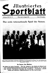 Illustriertes (Österreichisches) Sportblatt