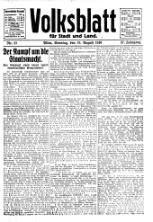 Volksblatt für Stadt und Land