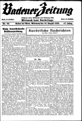 Badener Zeitung