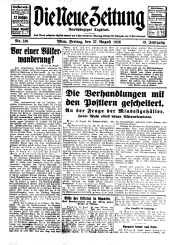 Die neue Zeitung