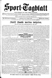 (Wiener) Sporttagblatt