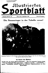 Illustriertes (Österreichisches) Sportblatt