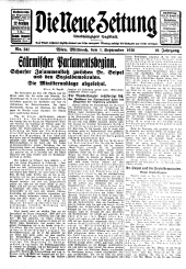 Die neue Zeitung