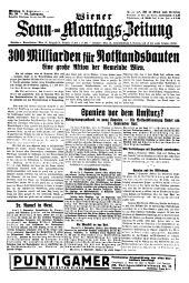 Wiener Sonn- und Montags-Zeitung