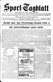 (Wiener) Sporttagblatt