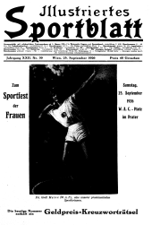 Illustriertes (Österreichisches) Sportblatt