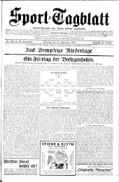 (Wiener) Sporttagblatt