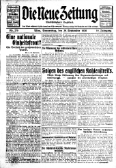 Die neue Zeitung