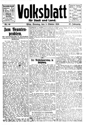 Volksblatt für Stadt und Land