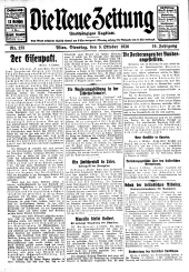 Die neue Zeitung