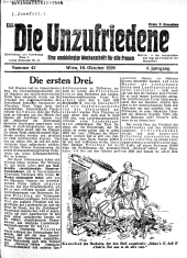 Die Unzufriedene