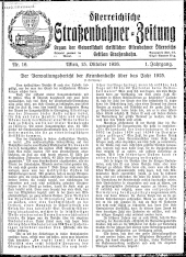 Österreichische Straßenbahner-Zeitung