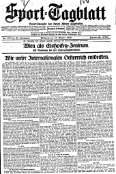 (Wiener) Sporttagblatt