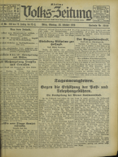 (Österreichische) Volks-Zeitung