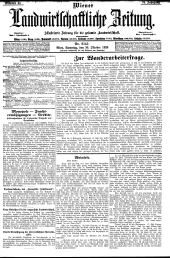 Wiener Landwirtschaftliche Zeitung