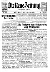 Die neue Zeitung