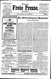 Neue Freie Presse