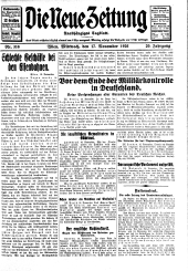 Die neue Zeitung