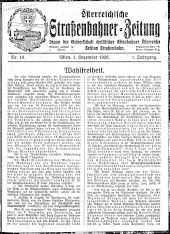 Österreichische Straßenbahner-Zeitung