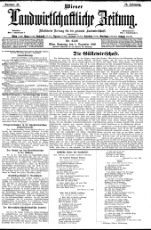 Wiener Landwirtschaftliche Zeitung