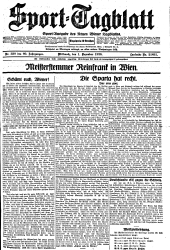 (Wiener) Sporttagblatt