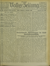 (Österreichische) Volks-Zeitung