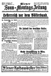 Wiener Sonn- und Montags-Zeitung