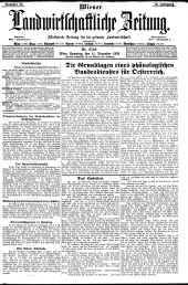 Wiener Landwirtschaftliche Zeitung