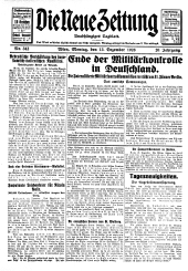 Die neue Zeitung